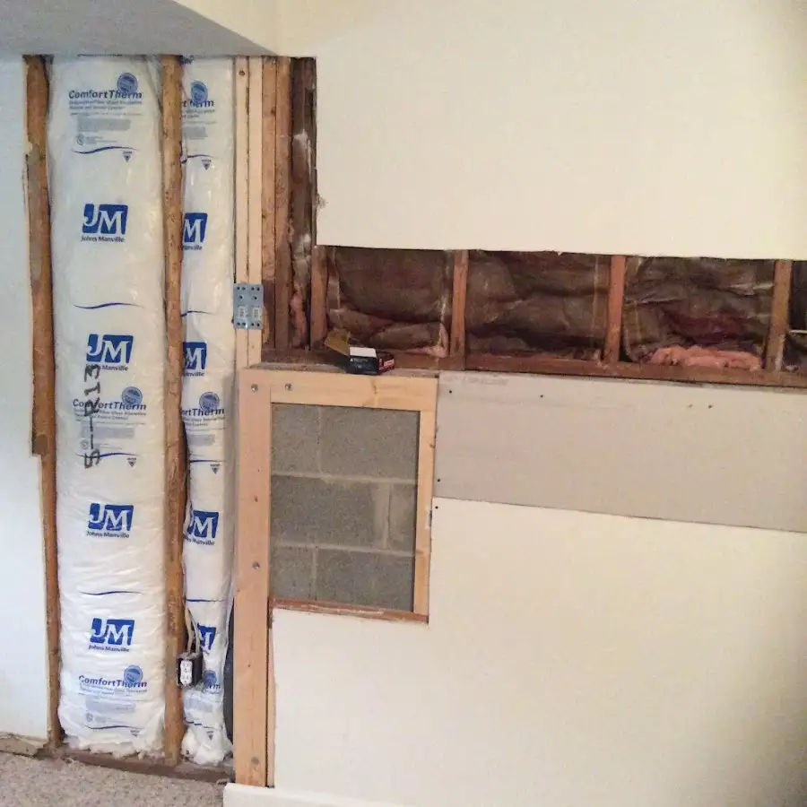 Wall insulation replacement during Odor Removal & Deodorization in Waynesboro